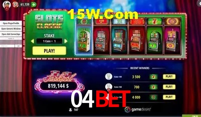 Sinta a adrenalina dos jogos de cassino com 04bet